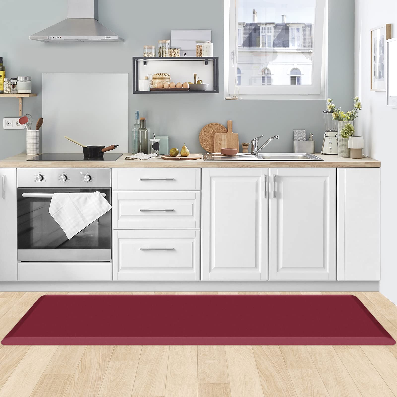 **KitchenClouds Anti-Fatigue Kitchen Mat - 17.3