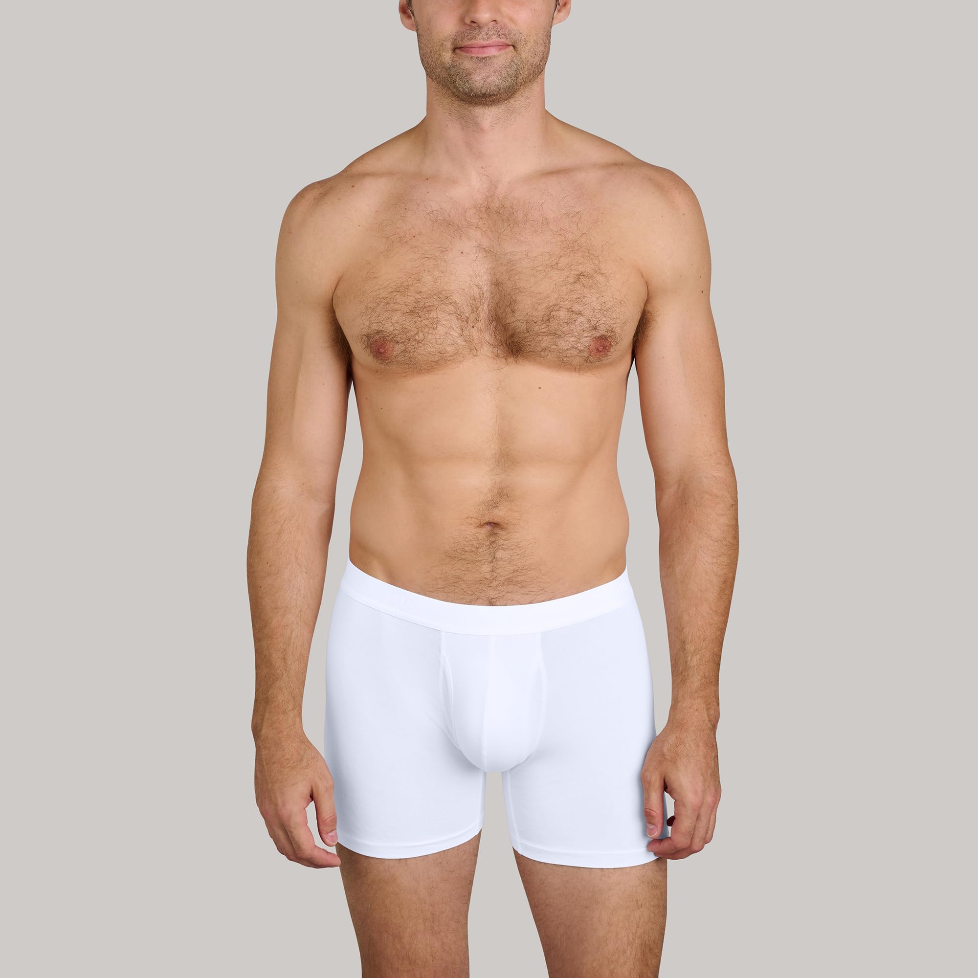 MeUndies Men's Stretch Cotton Boxer Brief with Fly - Soft Breathable Underwear for Everyday Comfort - Perfect for Workout, Lounge & Sleep