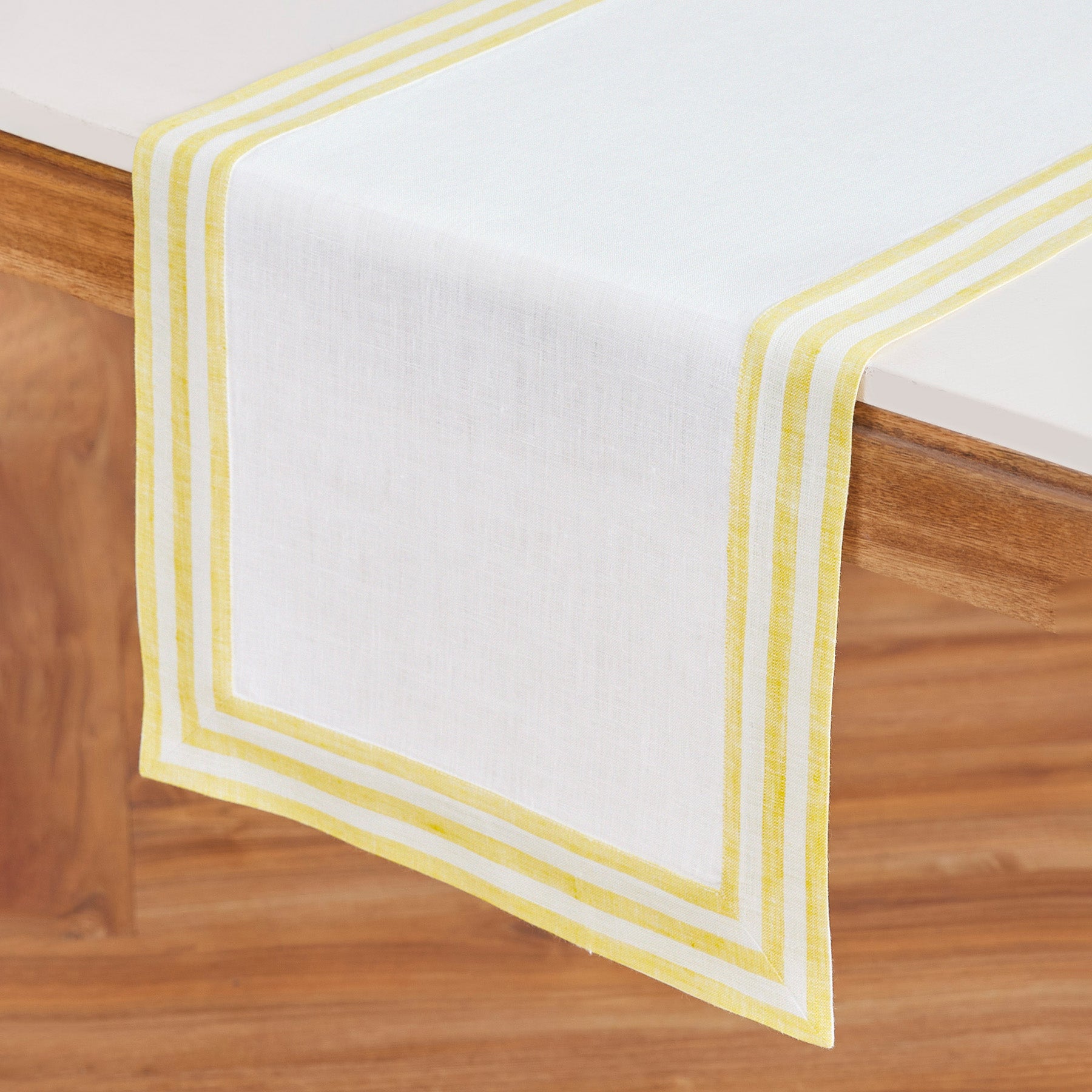 Elegant Mila Table Runner - Premium Linen Dining Decor for Weddings, Holidays & Everyday Use