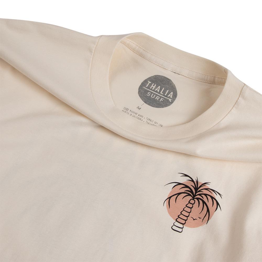 Thalia Surf Palm Badge Long Sleeve Men's T-Shirt - Comfortable Surfing & Casual Wear for Men