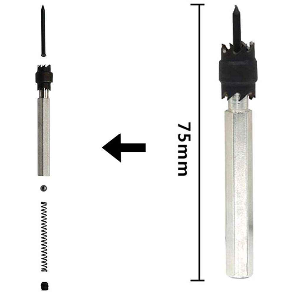3/8 Inch & 5/16 Inch Double Sided Spot Weld Cutter - High Speed Steel Sheet Metal Drill Bit with Sawtooth Point for Automotive, HVAC & Metal Fabrication (Perfect for Removing Spot Welds in Body Repair & Industrial Applications)