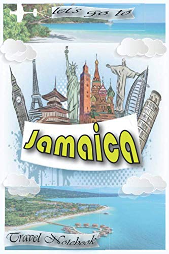 Travel Notebook for Jamaica Vacations - 120 Page Vacation Journal & Diary to Record Flight Details, 6x9 Inches Perfect for Traveling - Ideal for Tourists, Backpacking & Adventure Trips