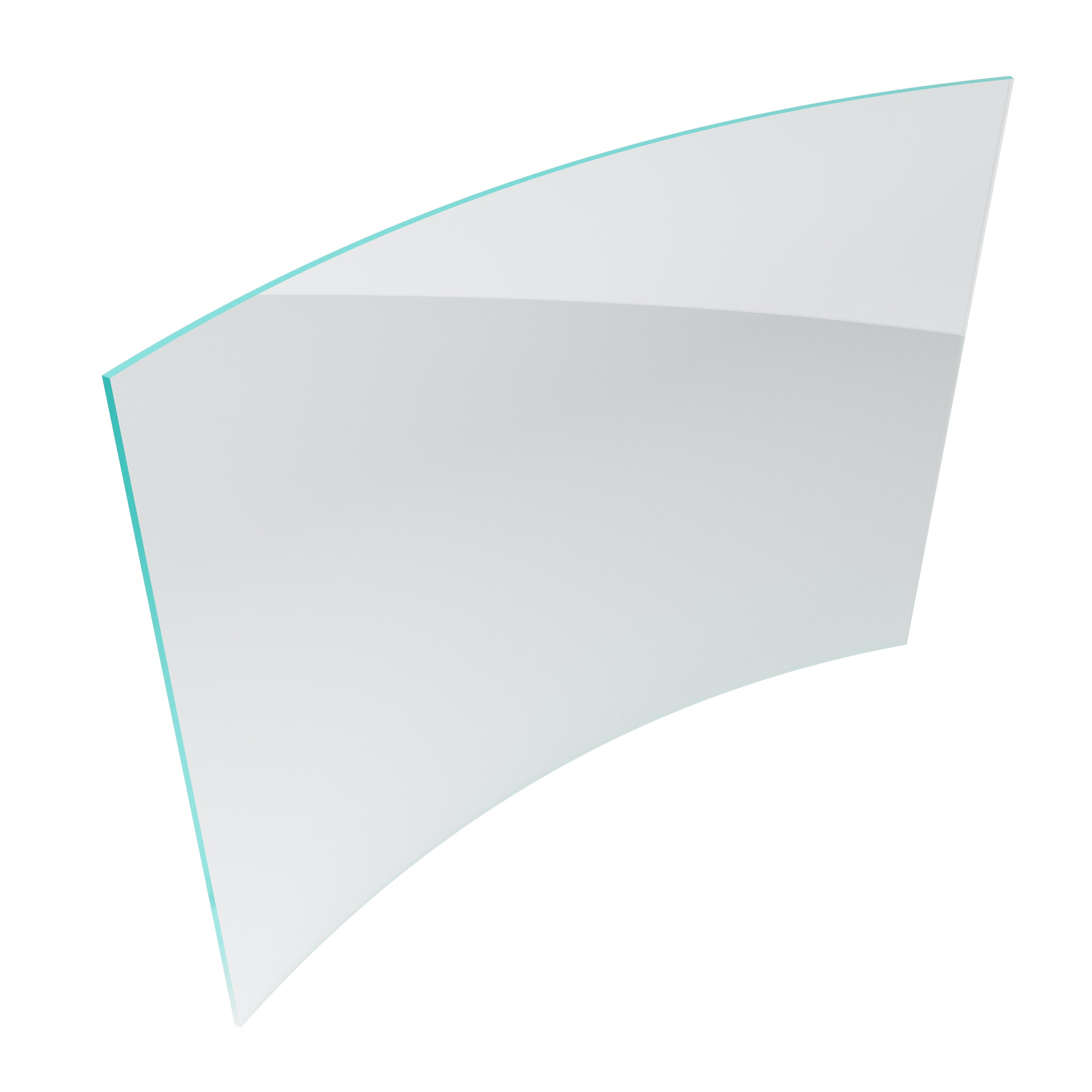 12mm Tempered Clear Curved Glass Pool Fence Panels - 1200mm Height, Custom Width Options | Durable Safety Barrier for Residential & Commercial Pools, Spas & Waterfront Areas