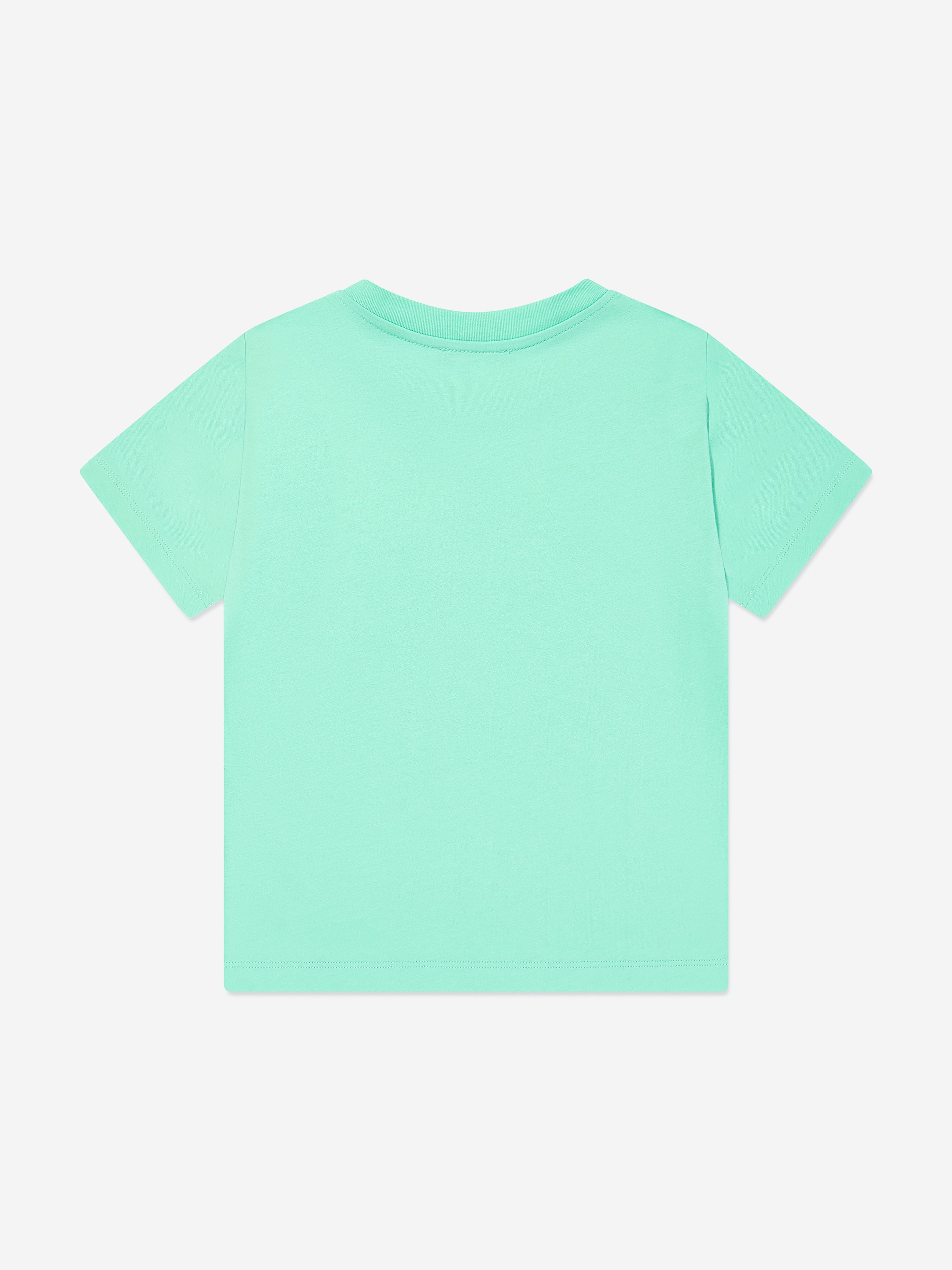 Balmain Kids Green Logo T-Shirt - Stylish Cotton Tee for Boys & Girls - Perfect for Casual Wear, School, and Playdates