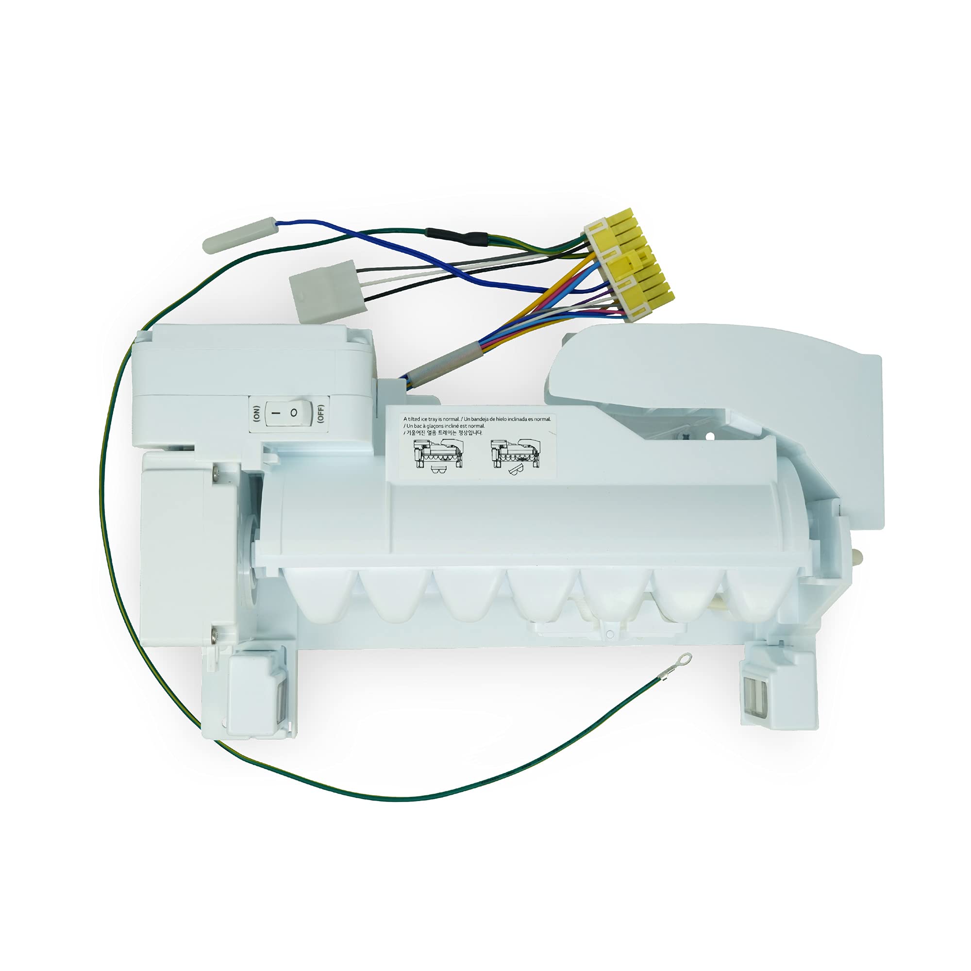 ForeverPRO AEQ73110203 Ice Maker Assembly Kit Compatible with LG Refrigerator Models 2657857 & PS7788172 - Replacement Part for AEQ73110209 - Perfect for Kitchen Appliance Repair & Ice Dispenser Maintenance