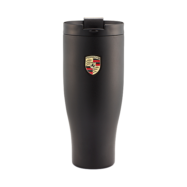 Porsche Thermal Travel Mug XL - 20oz Insulated Stainless Steel Coffee Cup with Leak-Proof Lid, Keeps Hot/Cold for Hours - Perfect for Commuting, Camping & Office Use