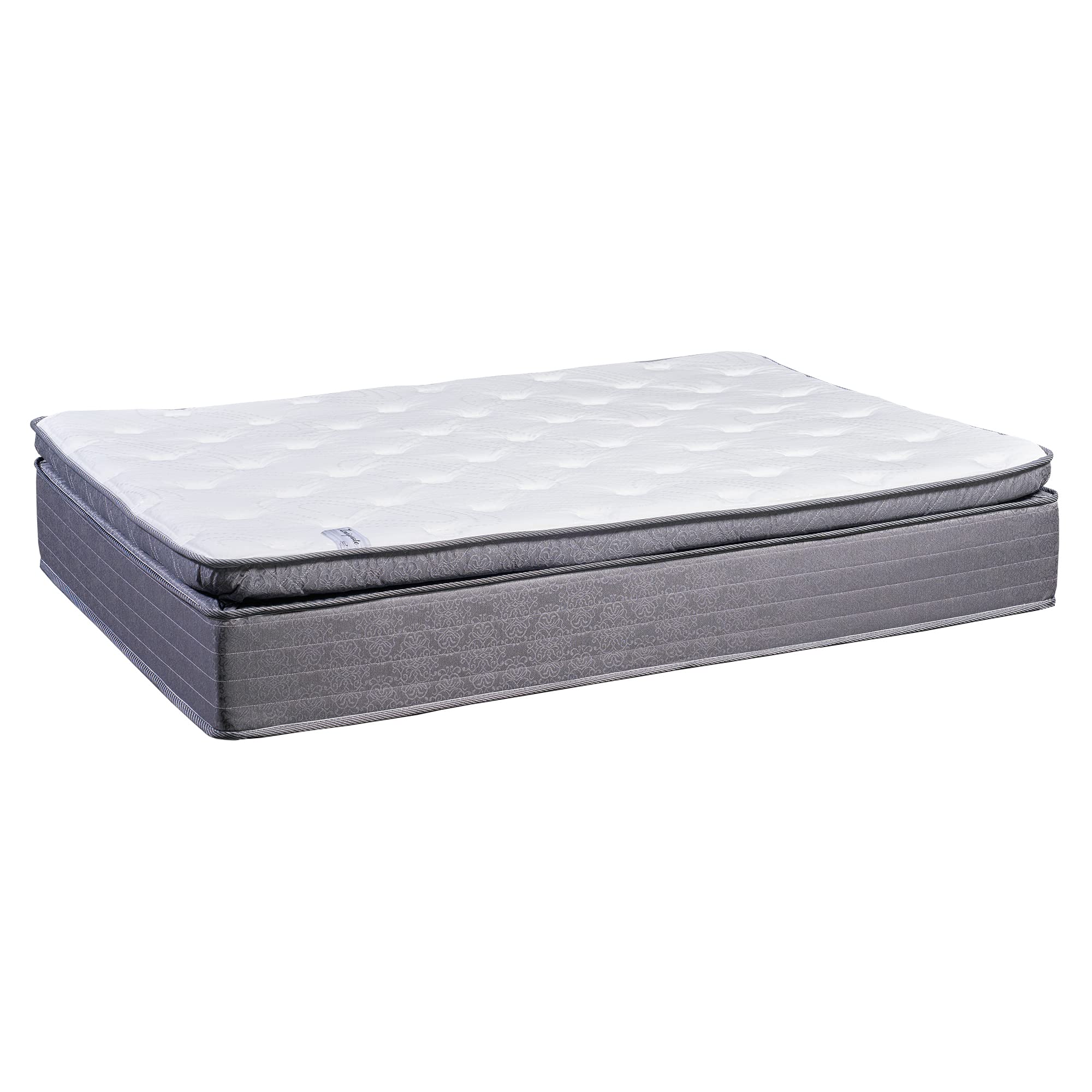 13-Inch Hybrid Mattress with Foam Encased Soft Pillow Top - Full Size Contouring Comfort for Side, Back & Stomach Sleepers - Perfect for Guest Rooms, Dorms & Apartments