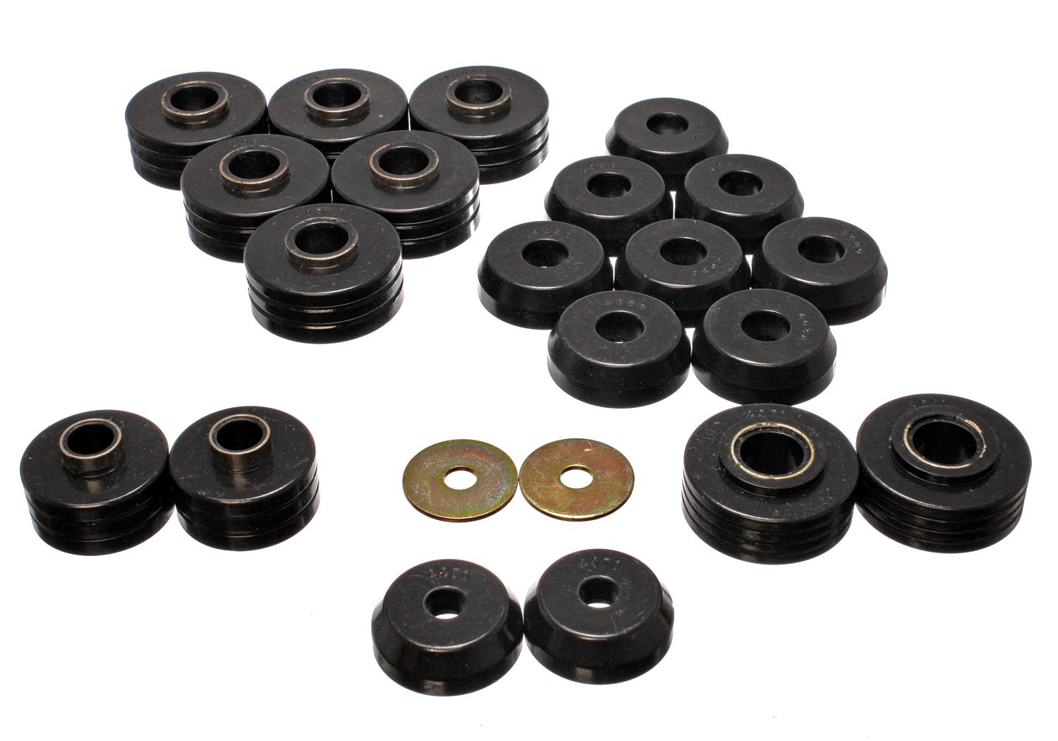 Energy Suspension 4.4109G Polyurethane Body Mounts Kit for 2021-2023 Ford Bronco - Off-Road Performance Upgrade for Smooth Ride & Vibration Reduction