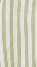 Laolani Women's Casual Shorts - Sage Green & White Stripe for Summer, Beach, and Lounge Wear