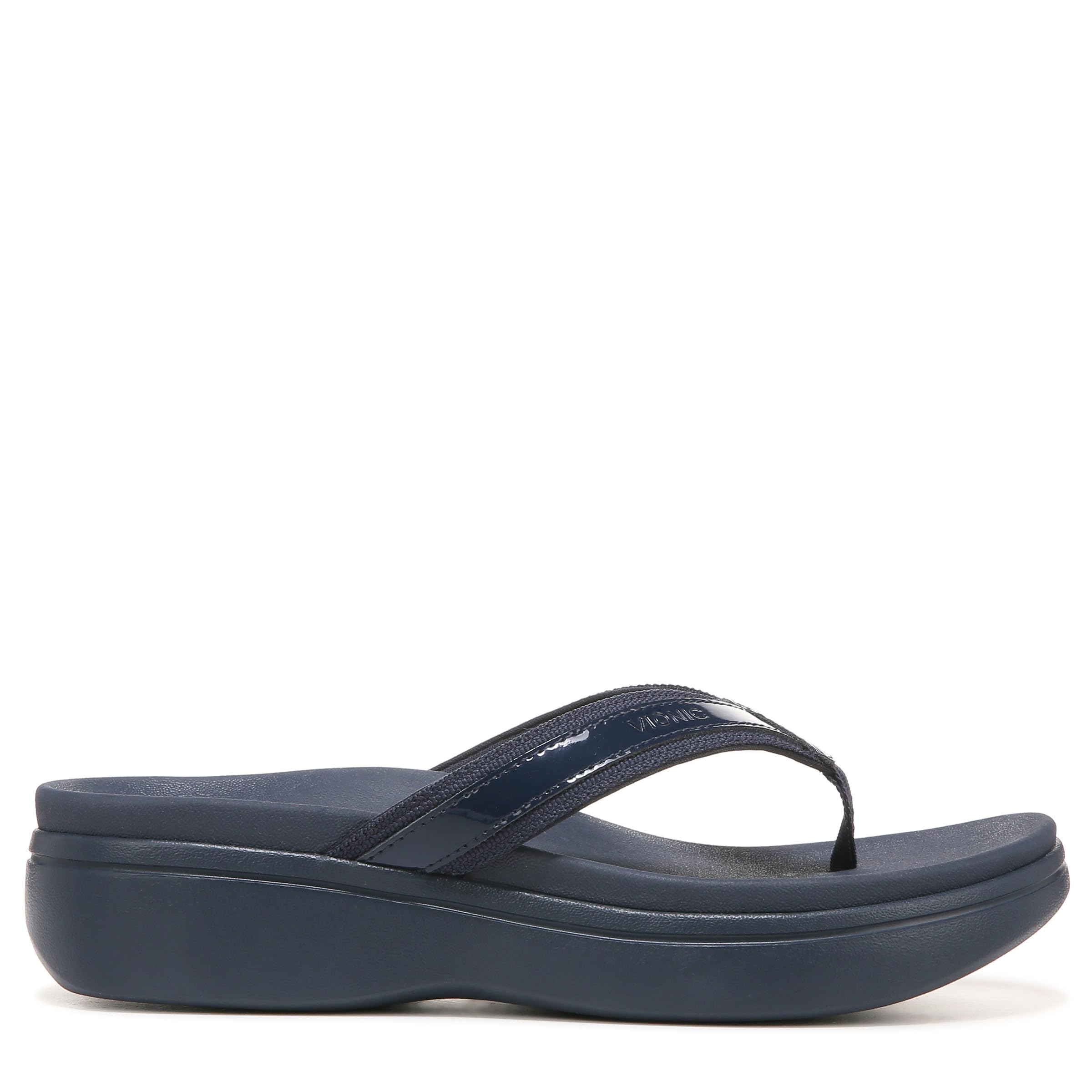 Vionic High Tide II Women's Orthotic Platform Sandals - Arch Support Comfort Shoes for Walking, Beach & Summer Outfits