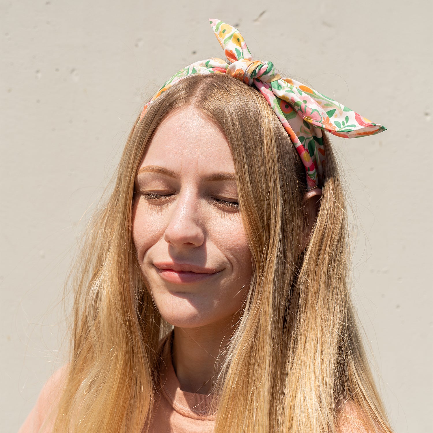 Floral Hair Scarf & Bandana - Vintage Style Head Wrap for Women - Perfect for Beach, Summer Outfits, Boho Fashion & Hair Accessories