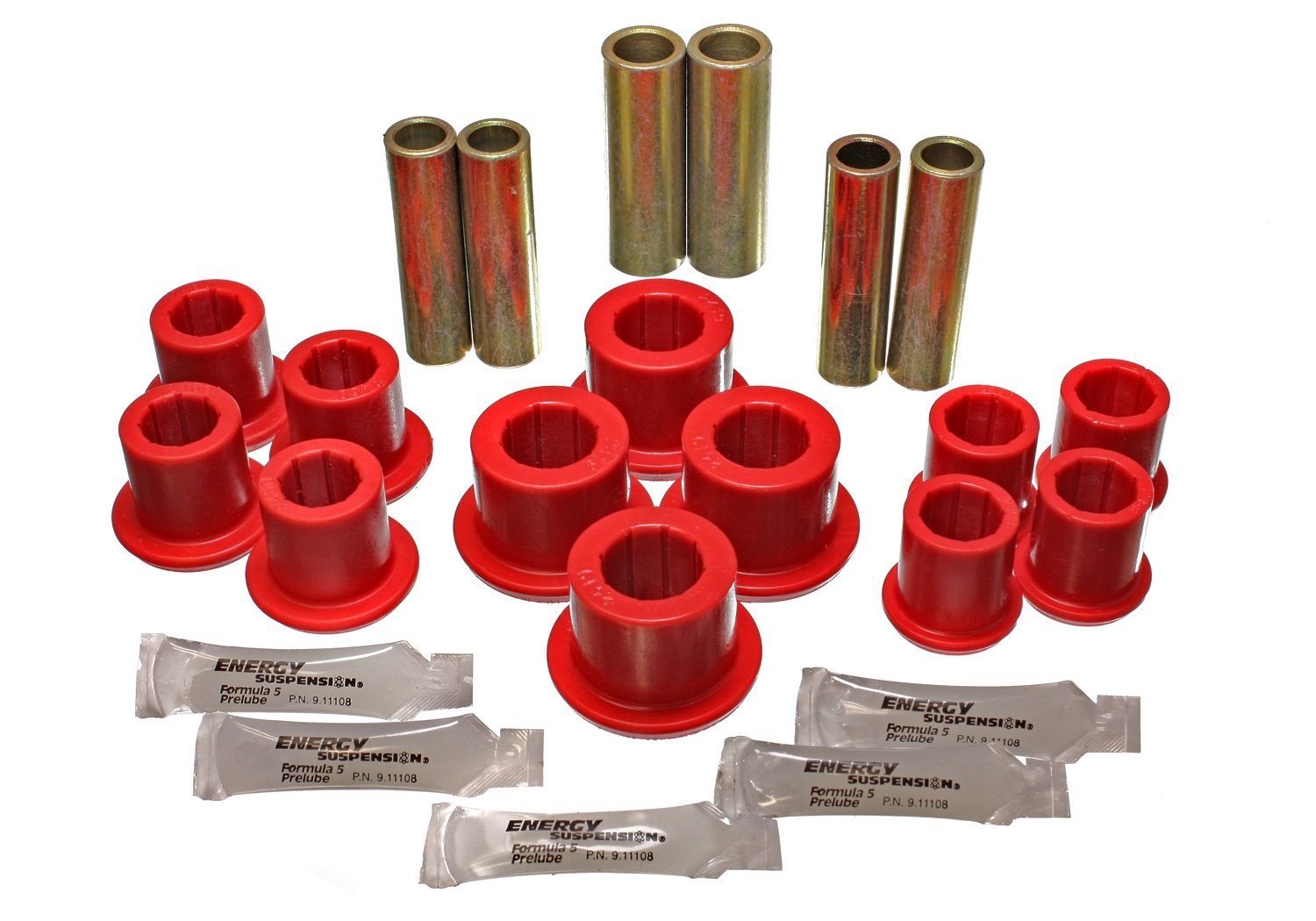 Energy Suspension 4.2150R Rear Spring Bushing Kit - Compatible with Ford Vehicles - Durable Polyurethane Replacement for Smooth Ride & Enhanced Handling - Perfect for Off-Roading & Performance Upgrades