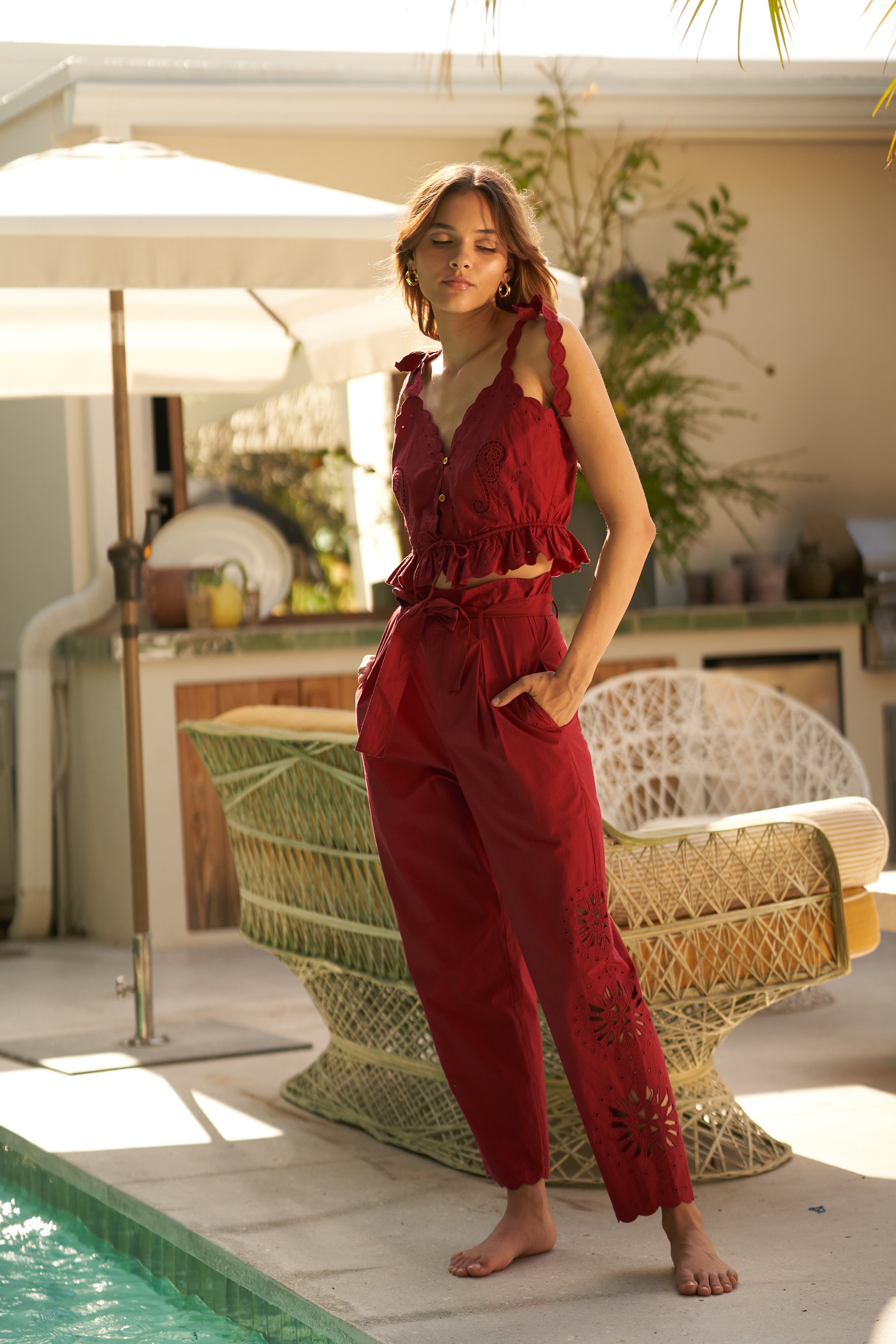 Salma Top 1 - Stylish Women's Blouse for Casual Wear, Office & Date Night Outfits