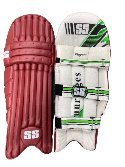 SS Players Baseball Batting Leg Guard Pad - Protective Gear for Baseball & Softball Players - Perfect for Training, Games & Practice Sessions