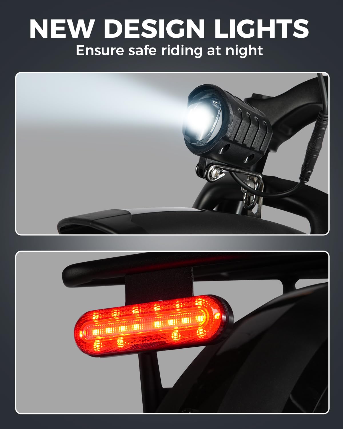 1500W Peak 25MPH Electric Bike for Adults - 65 Mile Range, 26