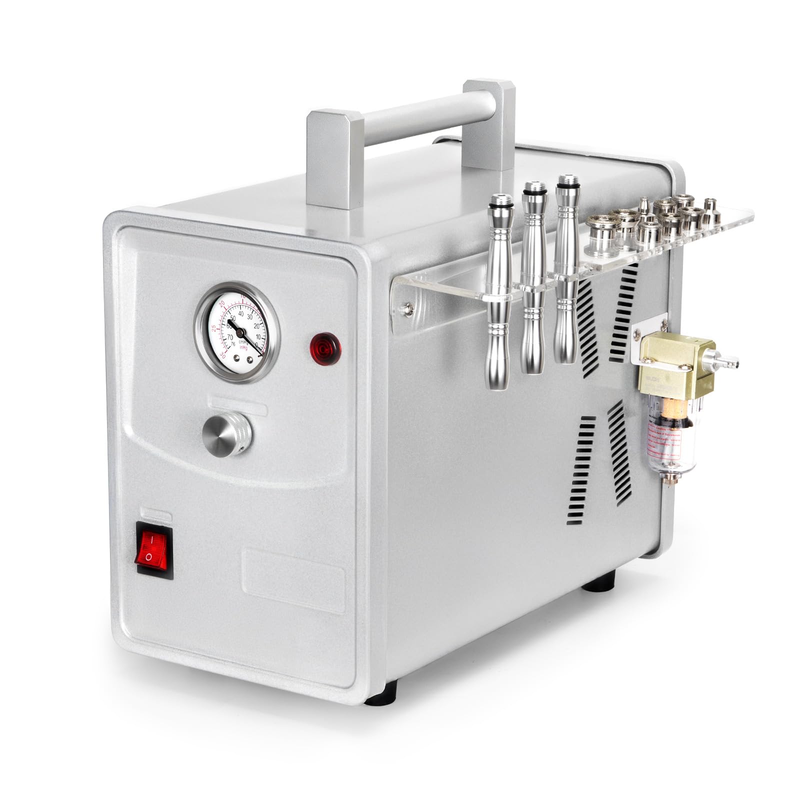 Diamond Microdermabrasion Machine - Professional Salon & SPA Skin Care Device for Face Exfoliation, Wrinkle Reduction & Skin Rejuvenation | At-Home Facial Treatment for Glowing Skin | Perfect for Acne Scars, Blackheads & Anti-Aging Routine