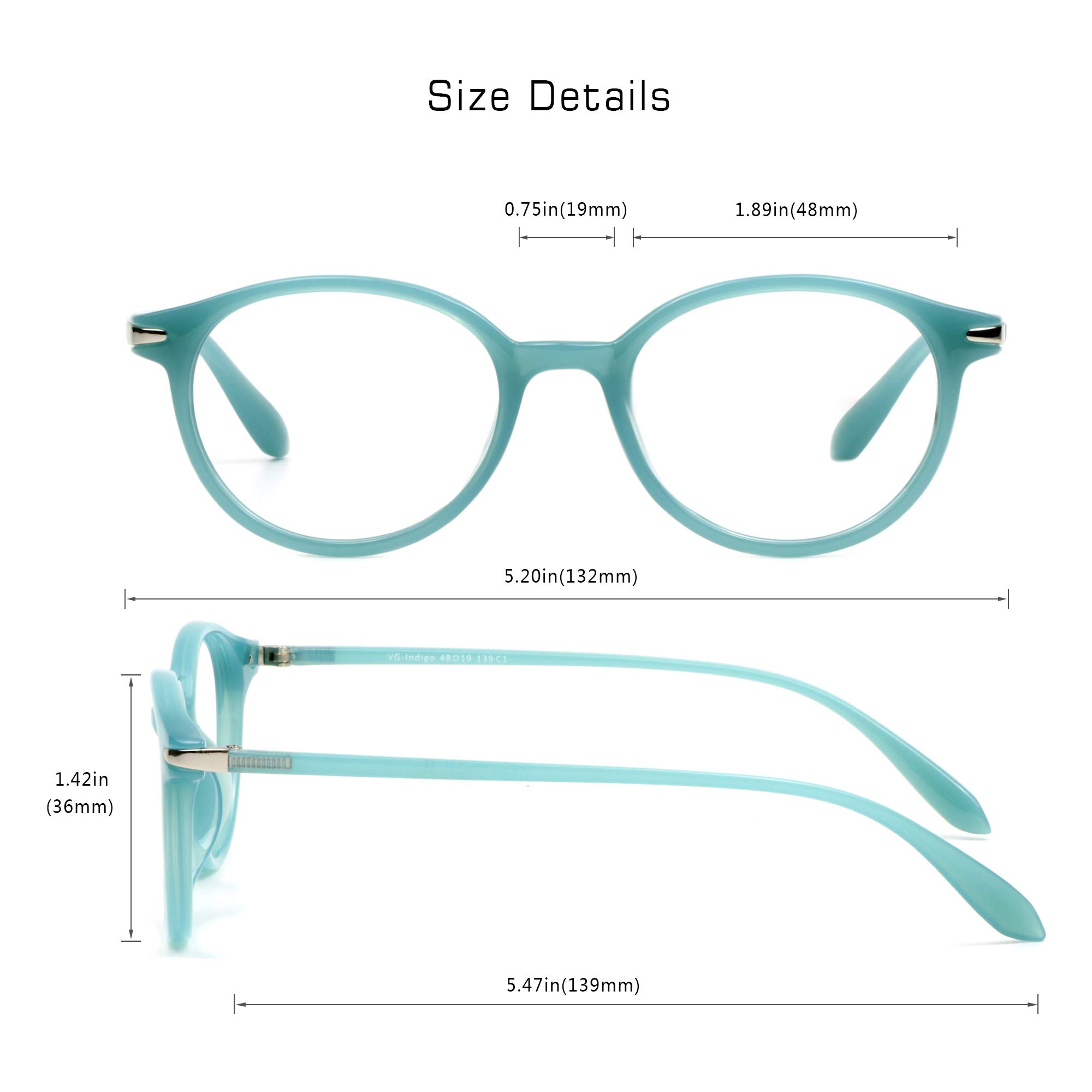 Blue Light Blocking Glasses for Women & Men - Anti Glare Computer & Reading Glasses for Work & Screen Time
