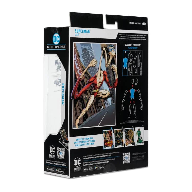 DC Multiverse Superman Action Figure - Collect to Build Plastic Man - Perfect for DC Fans, Collectors & Superhero Displays