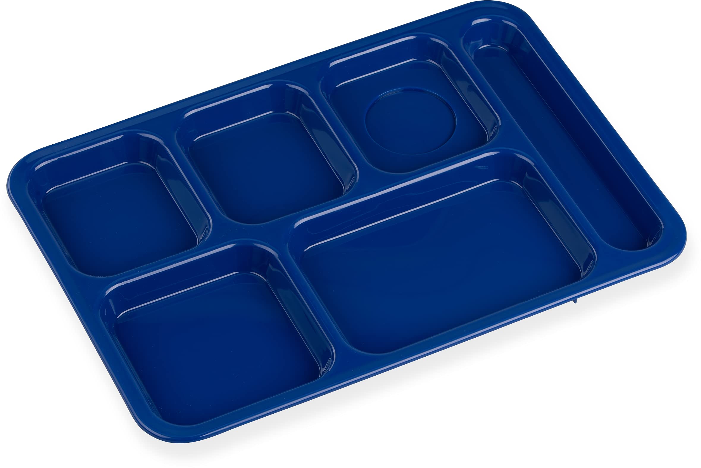 Carlisle 6-Compartment Plastic Cafeteria Tray - 14