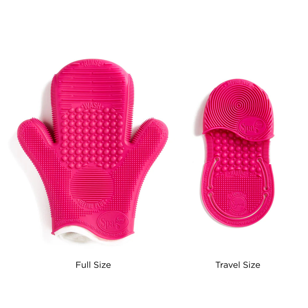 Sigma Beauty Sigma Spa® Express Brush Cleansing Glove - Quick & Easy Makeup Brush Cleaner for Professional & Home Use - Perfect for Daily Brush Cleaning & Makeup Artists Kit