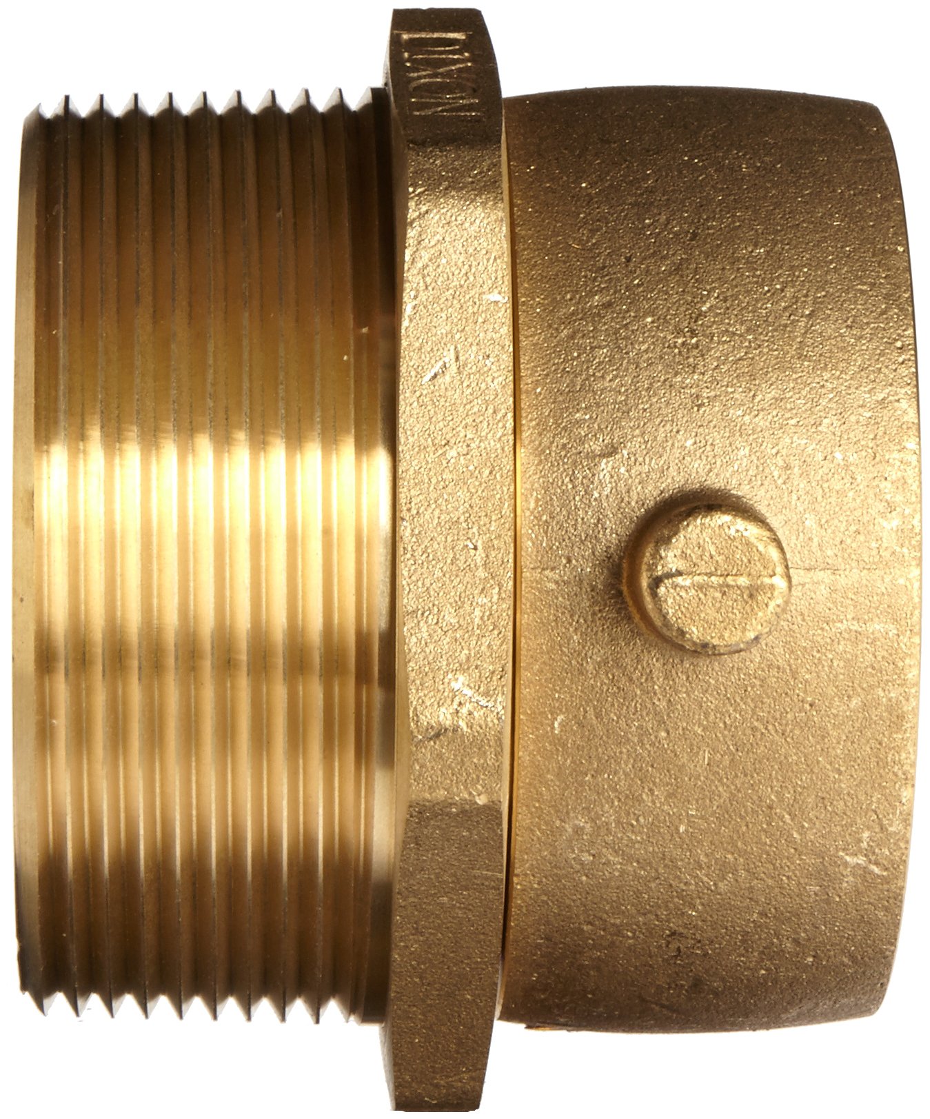Dixon Valve SM25F30T Cast Brass Fire Hose Adapter - 2-1/2
