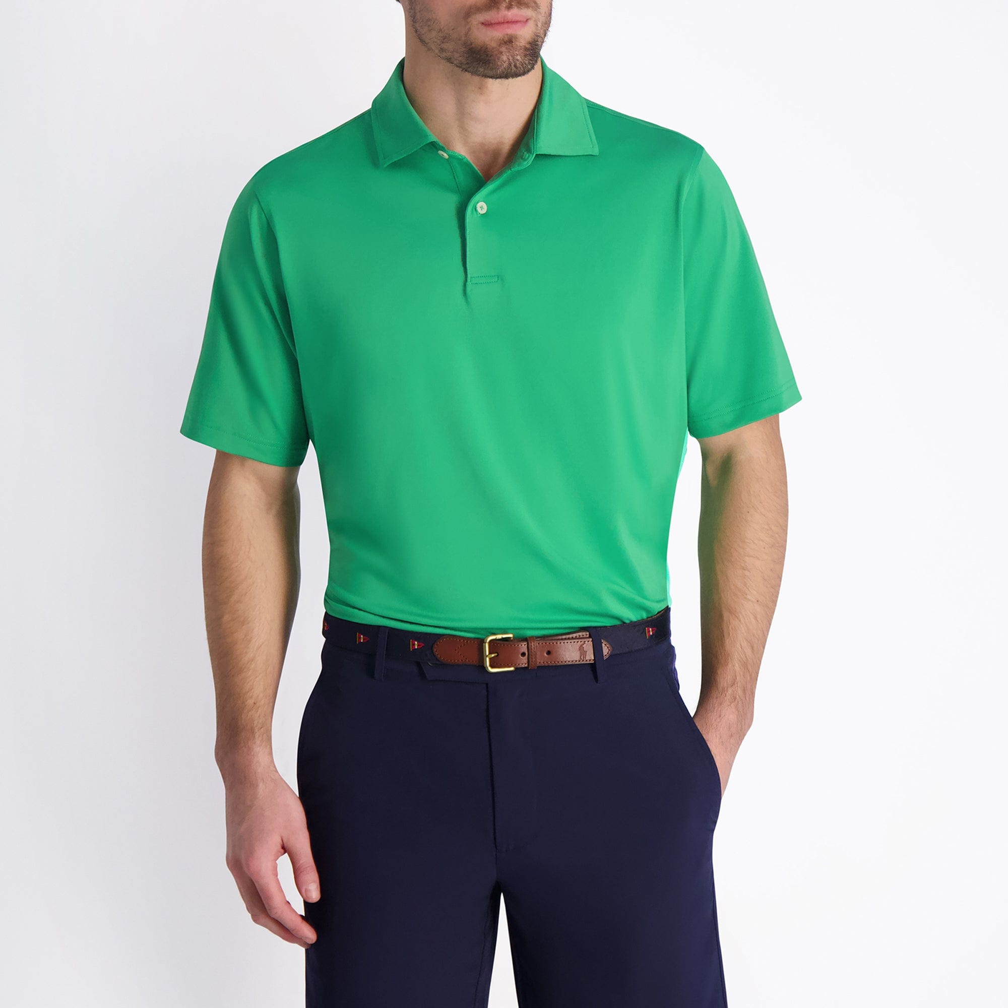 USA Tournament Solid Tech Jersey Polo - Breathable Performance Polo Shirt for Men & Women - Perfect for Golf, Tennis & Casual Wear