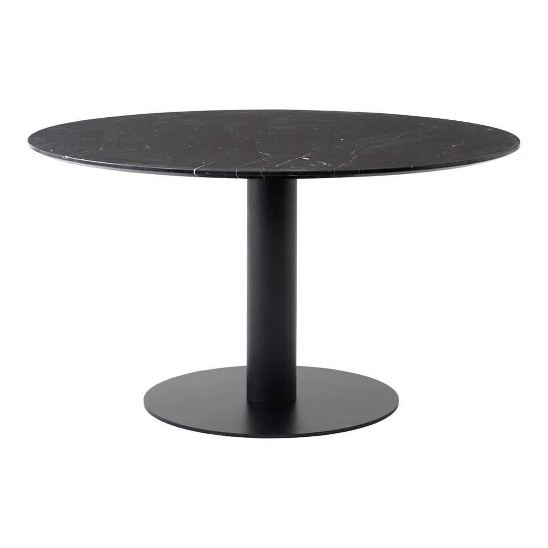SK20 Adjustable Height Dining Table with Center Base - Perfect for Small Spaces, Apartments, and Modern Home Decor