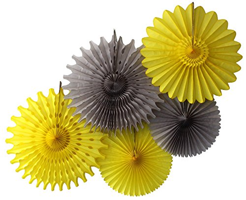 Sun Storm - Yellow Gray