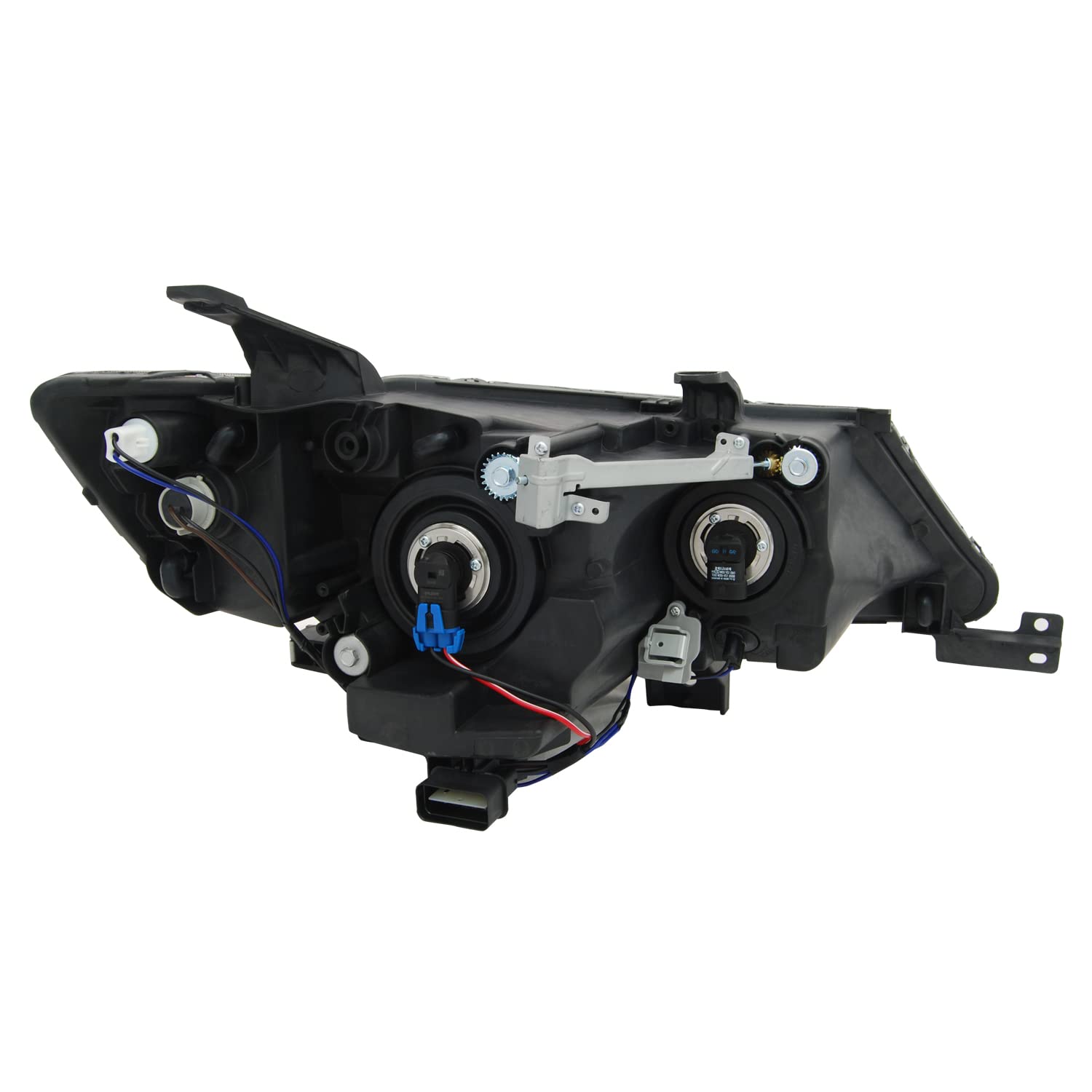 TYC Left Headlight Assembly Replacement for 2007-2008 Mitsubishi Outlander - Perfect for Night Driving & Foggy Conditions