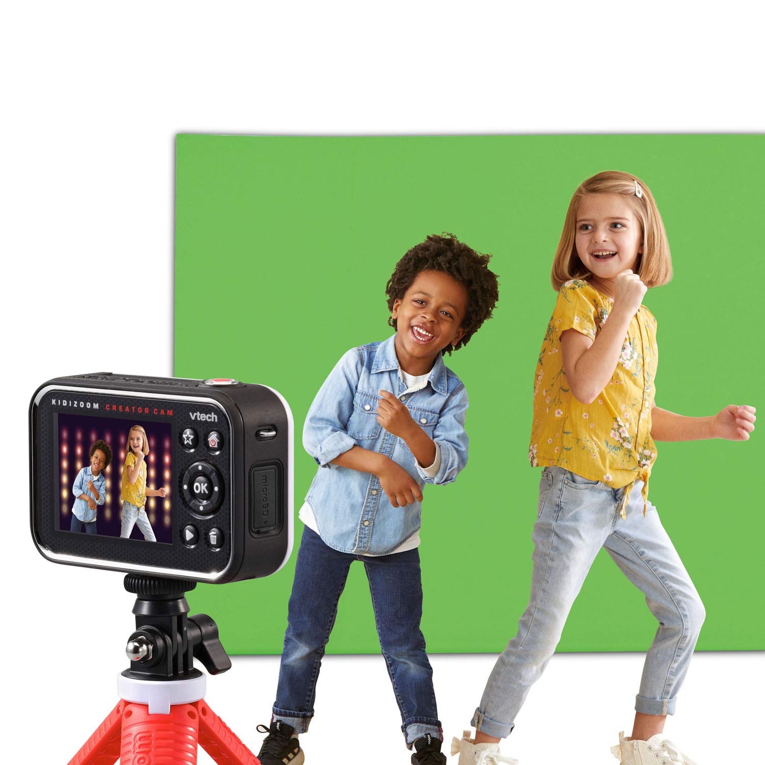 VTech KidiZoom Creator Cam - Kids Digital Camera with HD Video, 2.0
