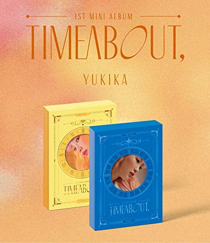 YUKIKA - Timeabout (1st Mini Album) [Time Light Version] K-Pop CD + Folded Poster - Perfect for K-Pop Collectors & Home Decor