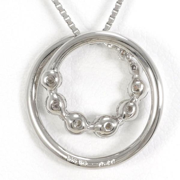 18K White Gold Diamond Necklace for Women - Elegant & Timeless Jewelry Gift for Weddings, Anniversaries & Special Occasions