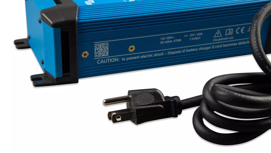Victron Blue Smart IP22 12V/24V Battery Charger - Waterproof, Bluetooth Enabled for Cars, Boats, RVs & Solar Systems | Fast Charging & Smart Monitoring