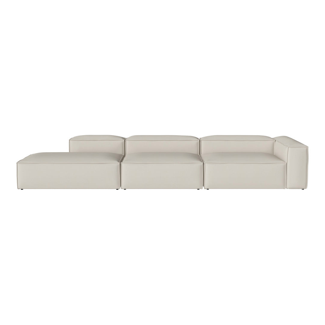 Cosima 3-Seater Sofa with Open End - Modern Living Room Furniture for Small Spaces | Perfect for Apartments, Studios & Cozy Home Decor