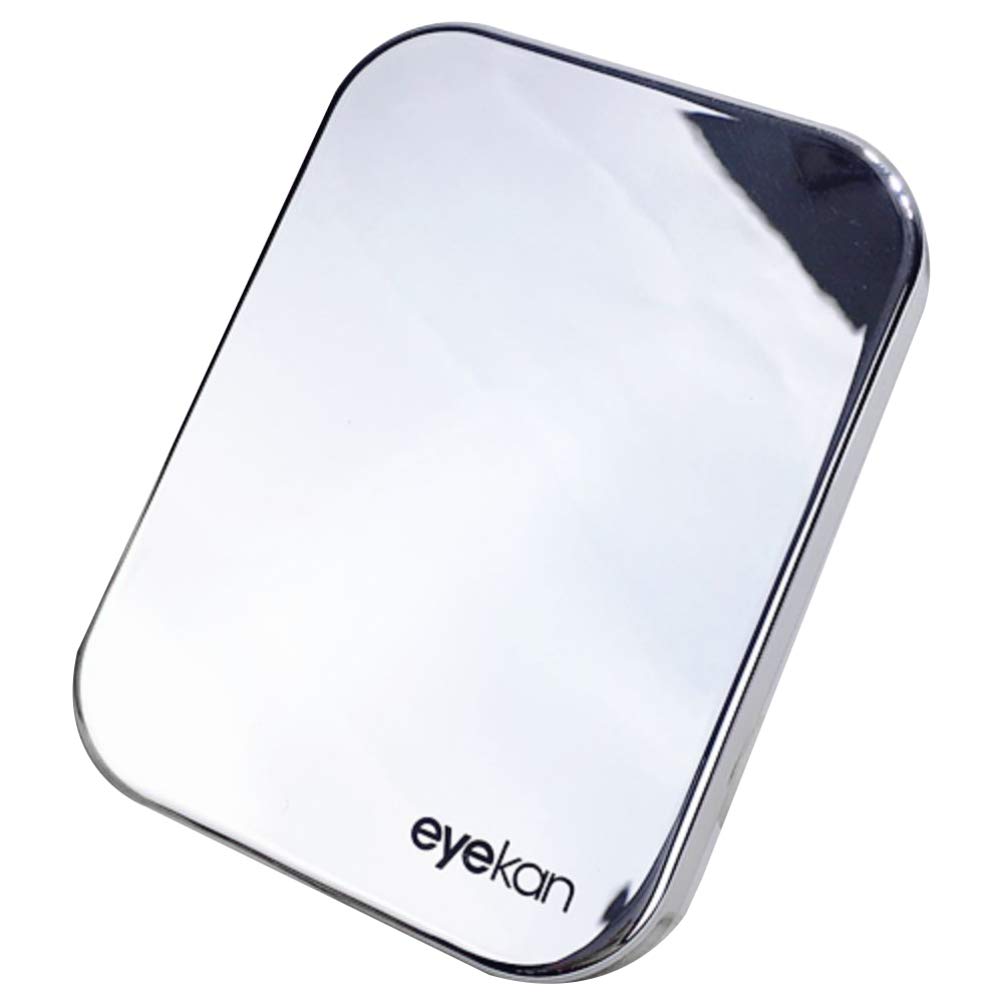Hemoton Travel Contact Lens Case with Mirror - Silver for Easy Storage