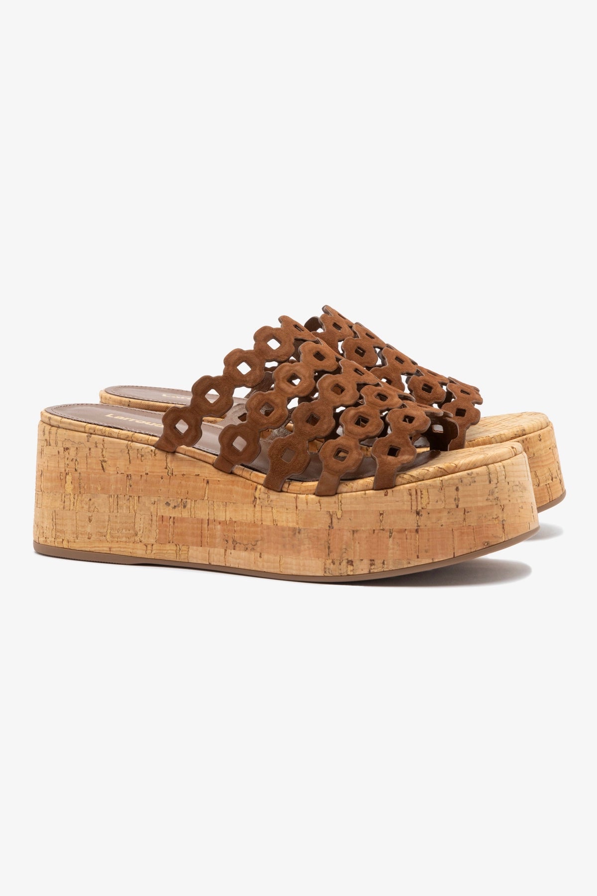 Charli Mule Women's Shoes in Burnt Umber Suede - Comfortable Slip-On Loafers for Casual Wear & Office Outfits