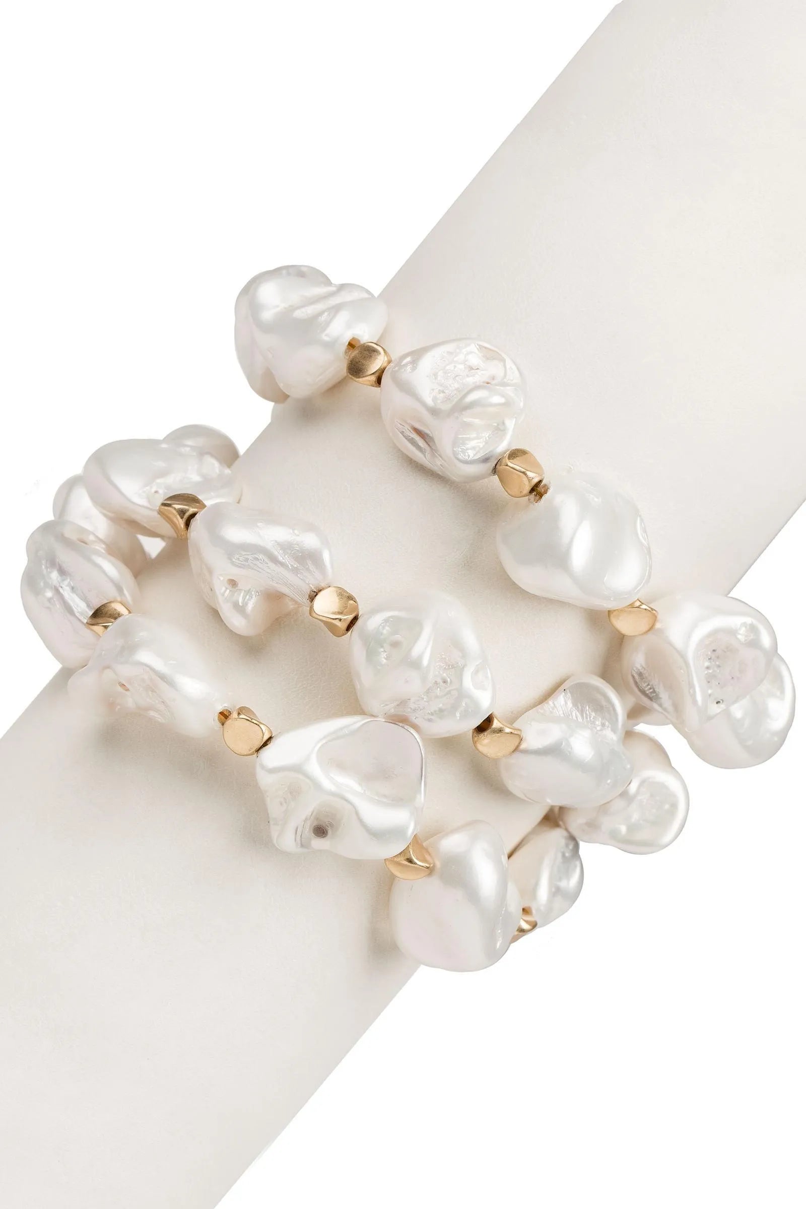 Charlotte Pearl Bracelet for Women - Elegant & Timeless Jewelry Gift for Birthday, Anniversary & Special Occasions | Perfect for Weddings, Parties & Everyday Wear