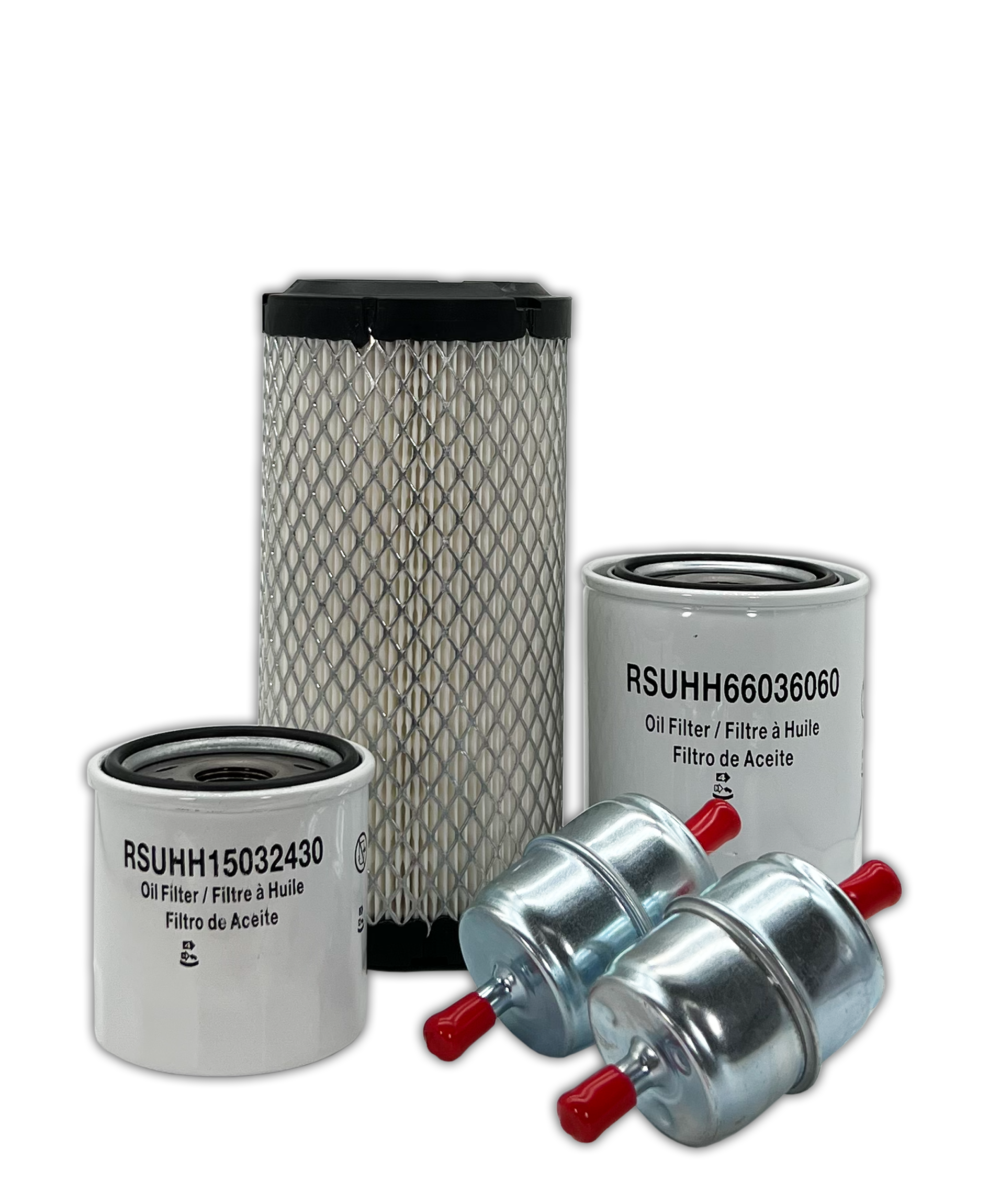 HERO® Maintenance Filter Kit for Kubota BX1880 Tractor - Air, Oil & Fuel Filters Replacement Set - Compatible with BX1880D, BX1880-1 Models - Perfect for Tractor Maintenance & Farming Equipment Care