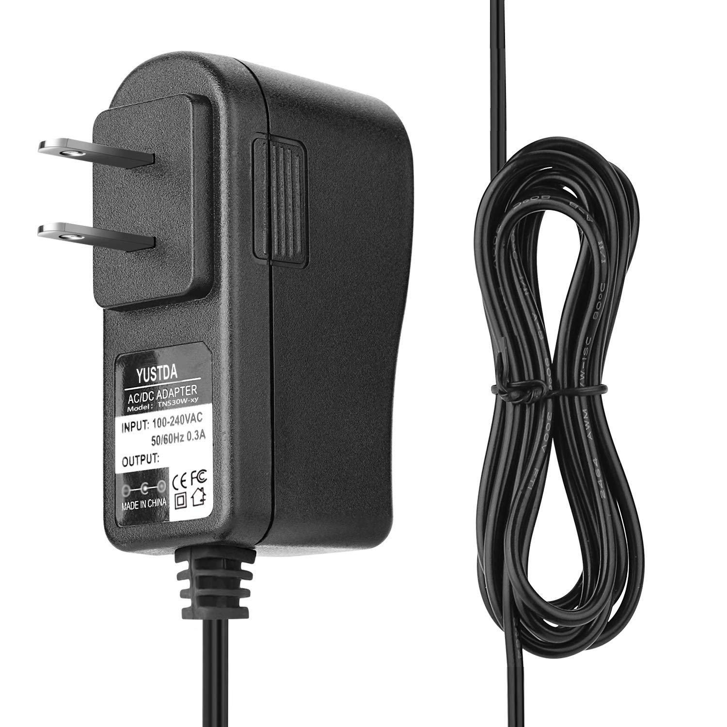 Yustda 12V AC/DC Power Adapter for Night Owl DVR-THD80B-HIK & Other Models - 8 Channel 4K Ultra HD DVR Charger - Perfect for Home & Business Security Systems