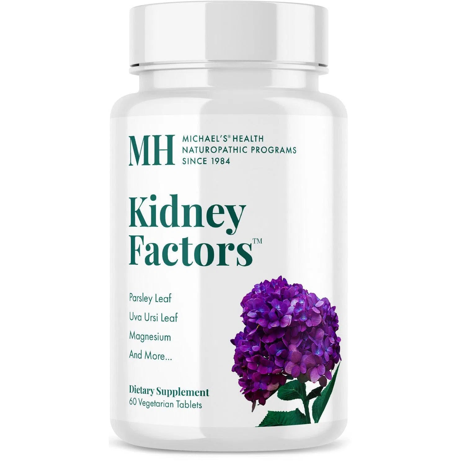 Michaels Health Kidney Factors - Premium Kidney Support Supplement for Renal Health & Detox - Ideal for Daily Wellness & Kidney Function Maintenance