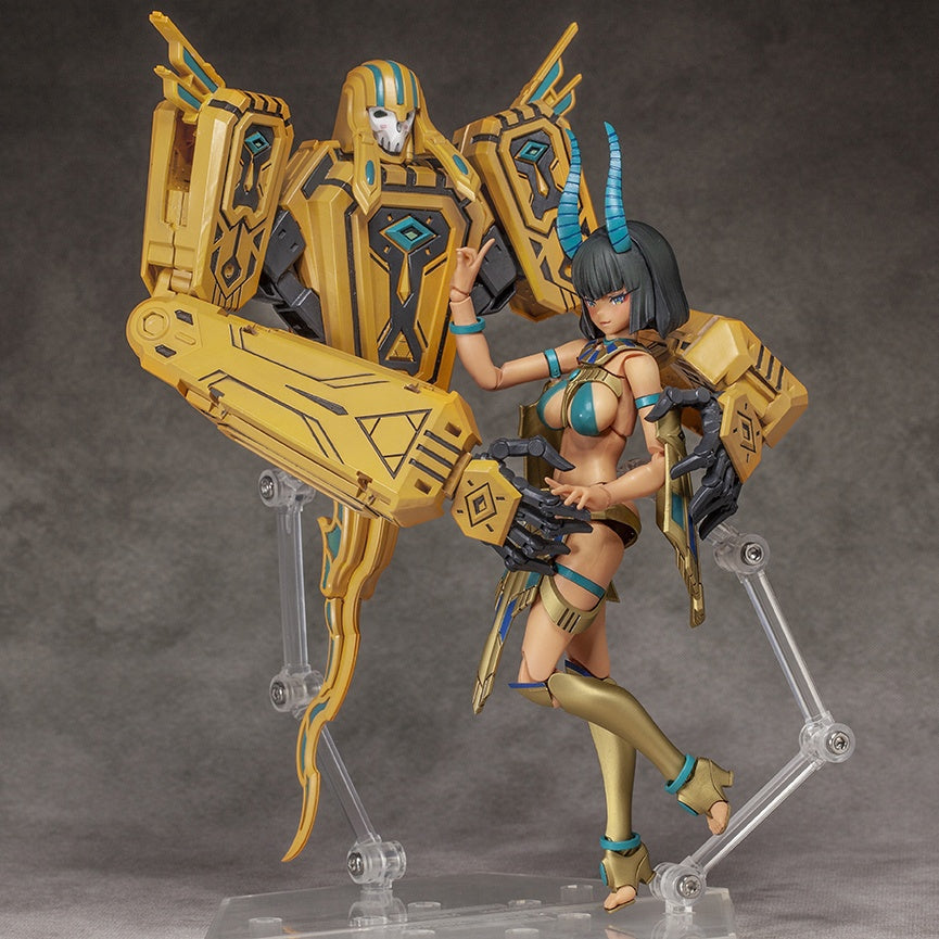 Alphamax Dark Advent Undeaddress Isis (DX Ver.) Anime Action Figure Model Kit - Perfect for Collectors, Display, and Cosplay Scenes
