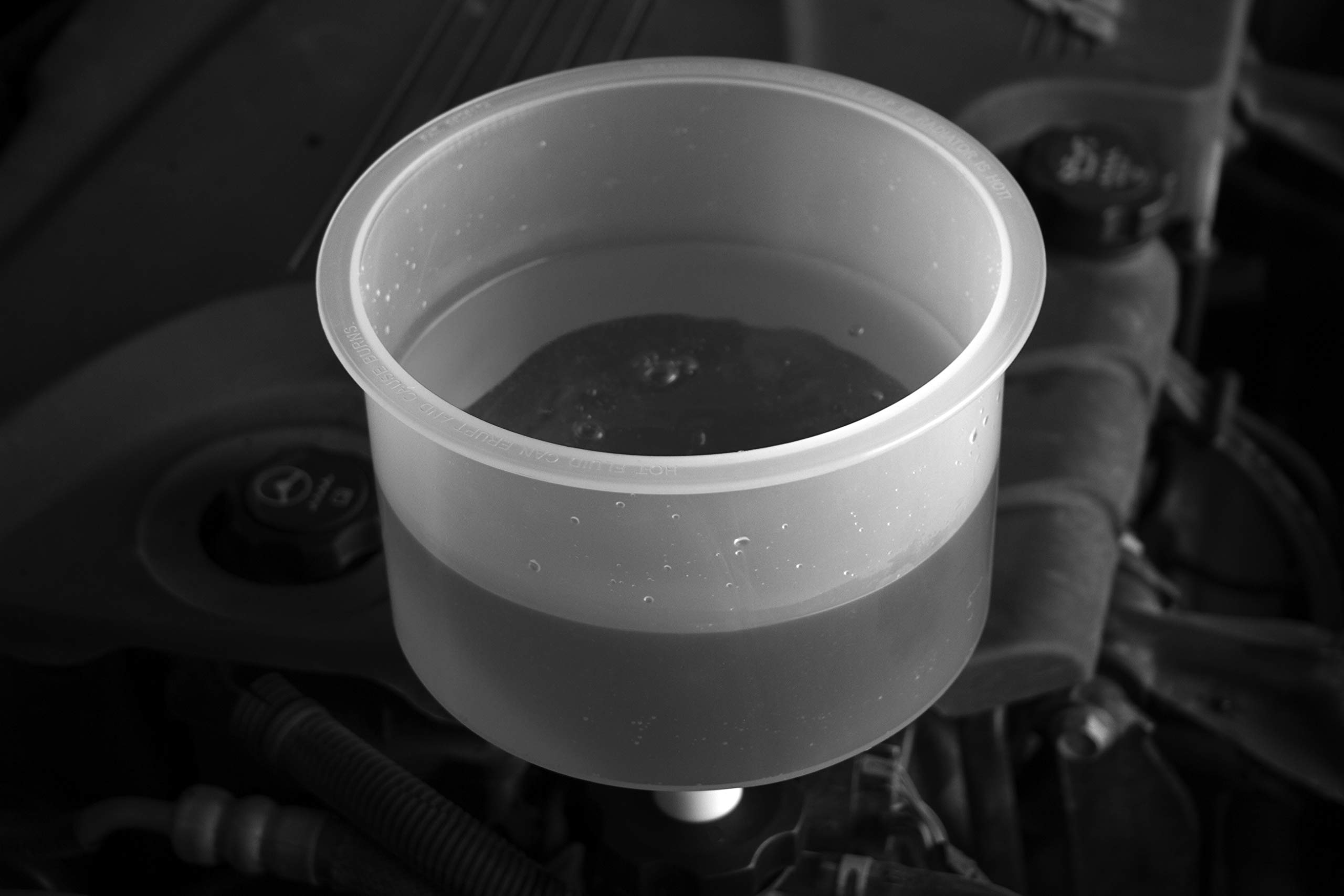 Lisle 24680 Spill-Free Funnel with Standard Adapters - 11 x 7 x 7 Inches - Perfect for Automotive Oil Changes, Fluid Transfers & DIY Projects
