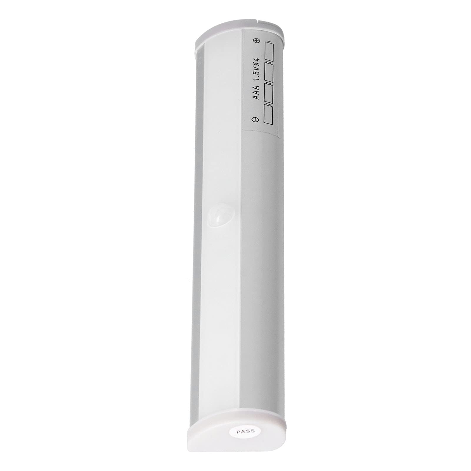 FTVOGUE 10LED Under Cabinet Lights with Motion Sensor - Battery Powered Closet Lighting for Kitchen, Wardrobe, Cupboard (White Light) - Perfect for Nighttime Safety & Convenient Storage Access
