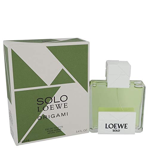 Loewe Origami Cologne for Men - 3.4 oz Eau De Toilette Spray | Fresh & Masculine Fragrance | Perfect for Date Night, Office & Special Occasions | Long-Lasting Scent | Premium Men's Cologne Gift Set