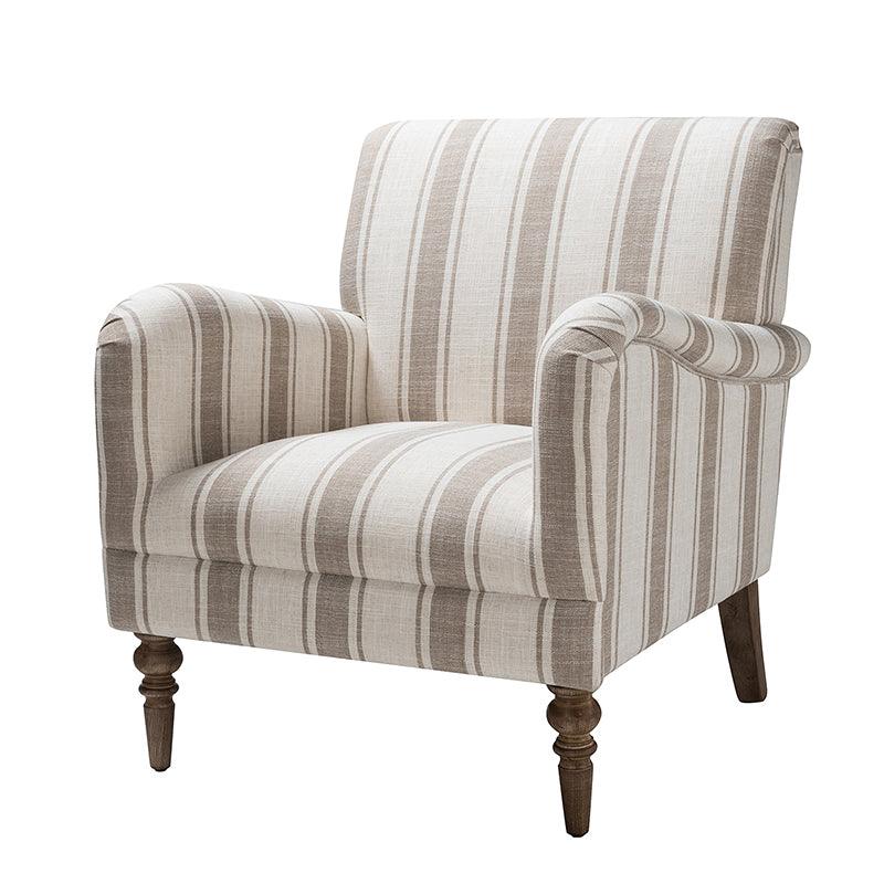 Quentin Upholstered Armchair - Modern Accent Chair for Living Room, Bedroom & Office - Comfortable Lounge Chair with Soft Fabric & Sturdy Wooden Legs