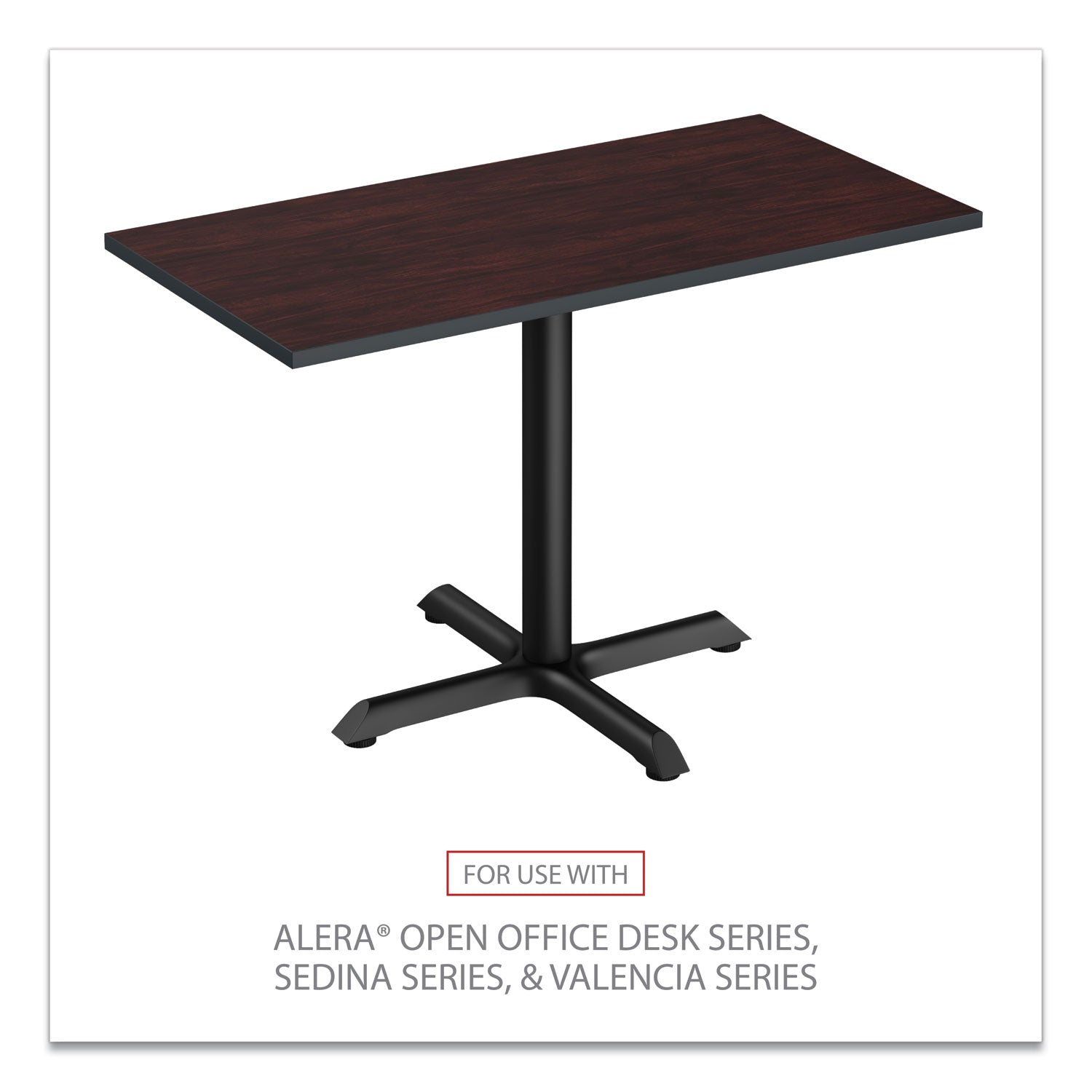 Alera Hospitality Series Single Column Base - 27.5