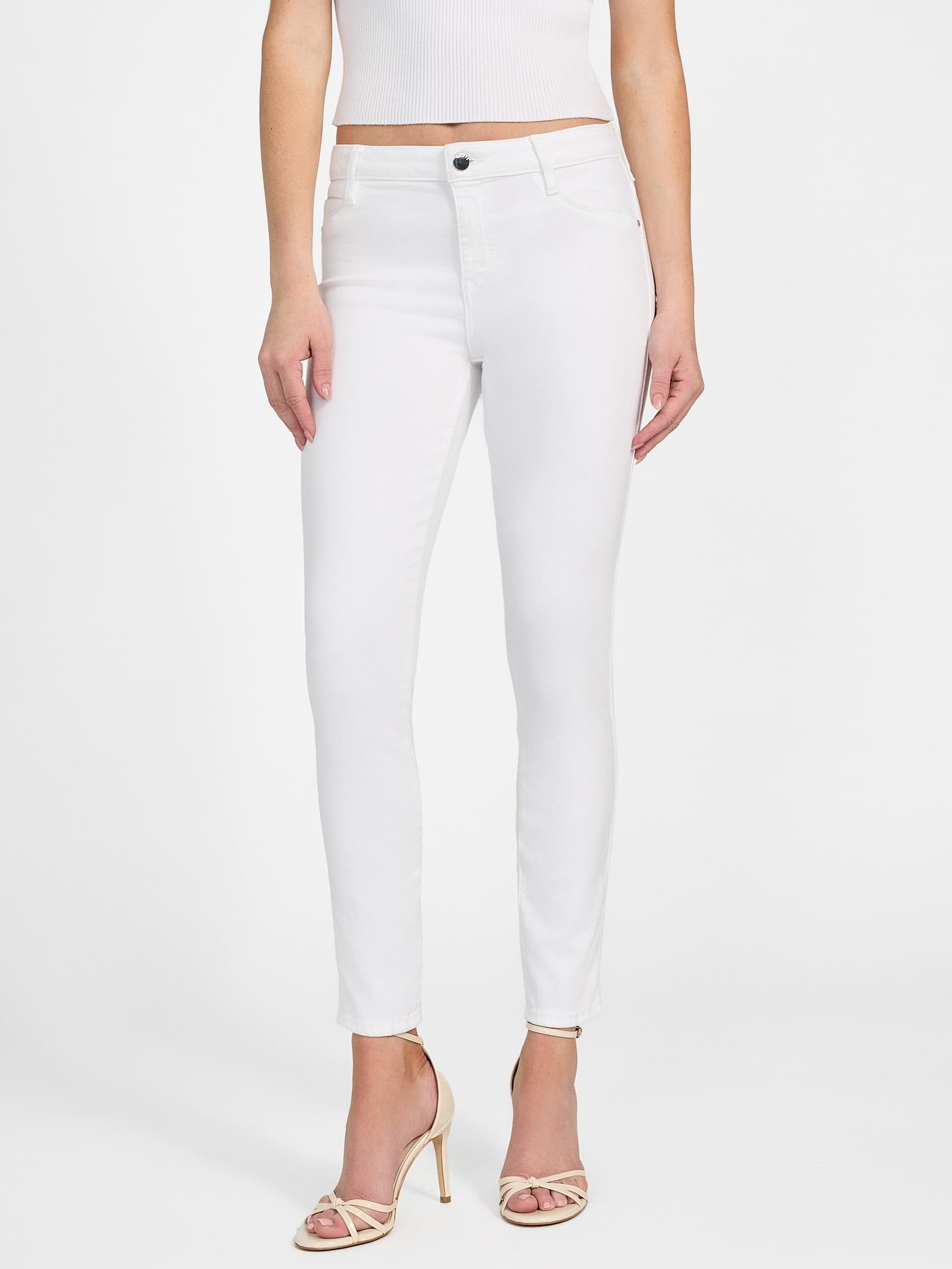 GUESS Women's Sexy Curve Mid-Rise Stretch Denim Jeans - Comfortable & Flattering for Casual Wear, Date Night & Everyday Outfits