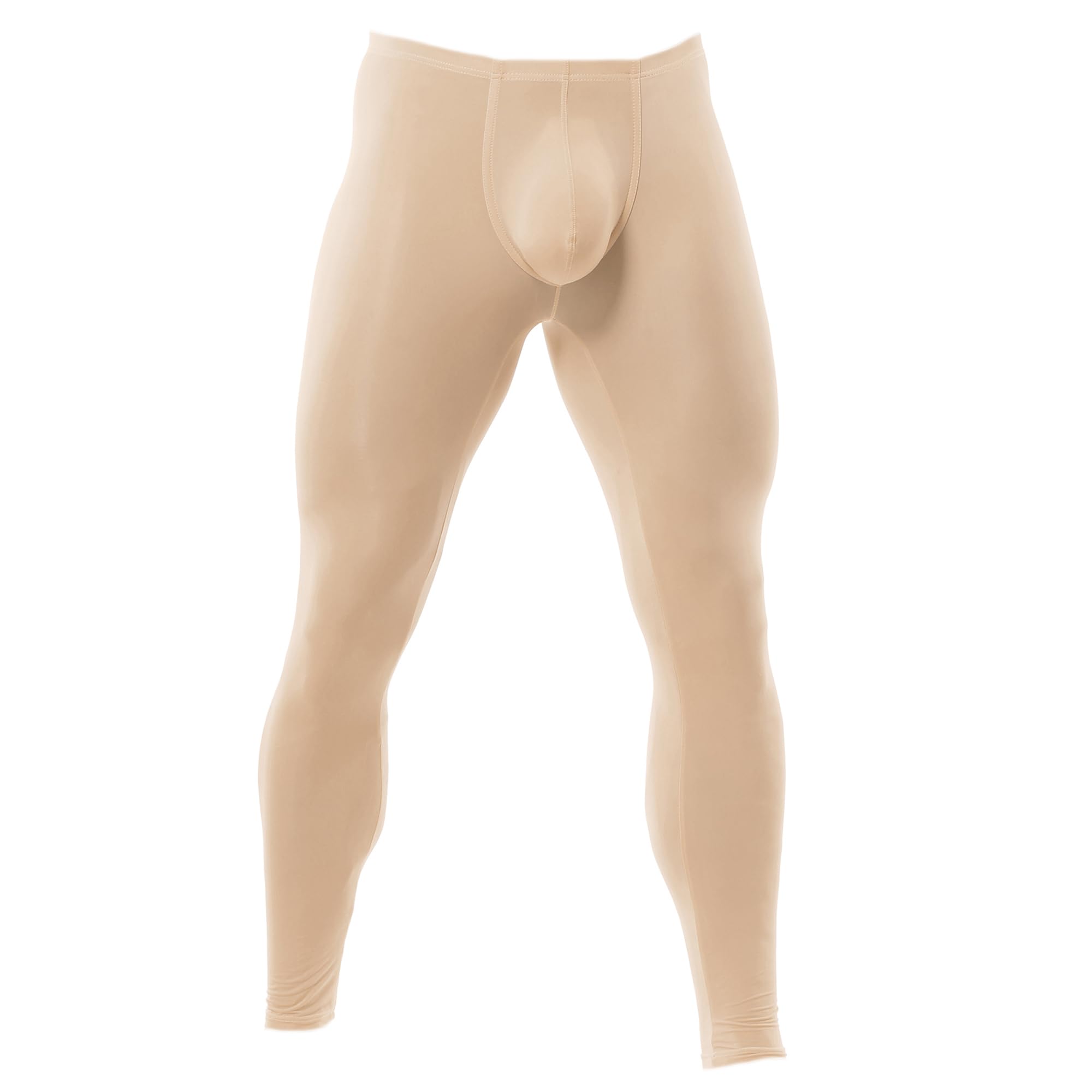 Men's Compression Long Pants - Skinny Sports Trousers for Workout, Fitness & Gym - Moisture Wicking Leggings for Running, Cycling & Training