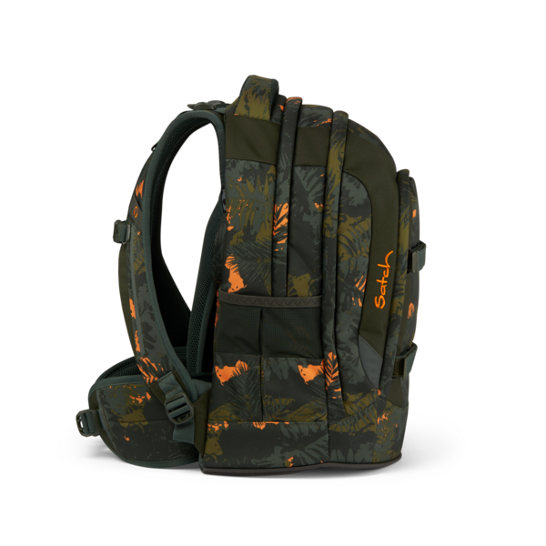 Satch Pack Jurassic Jungle Backpack for Kids - Dinosaur Themed School Bag with Multiple Pockets - Perfect for School, Travel & Outdoor Adventures