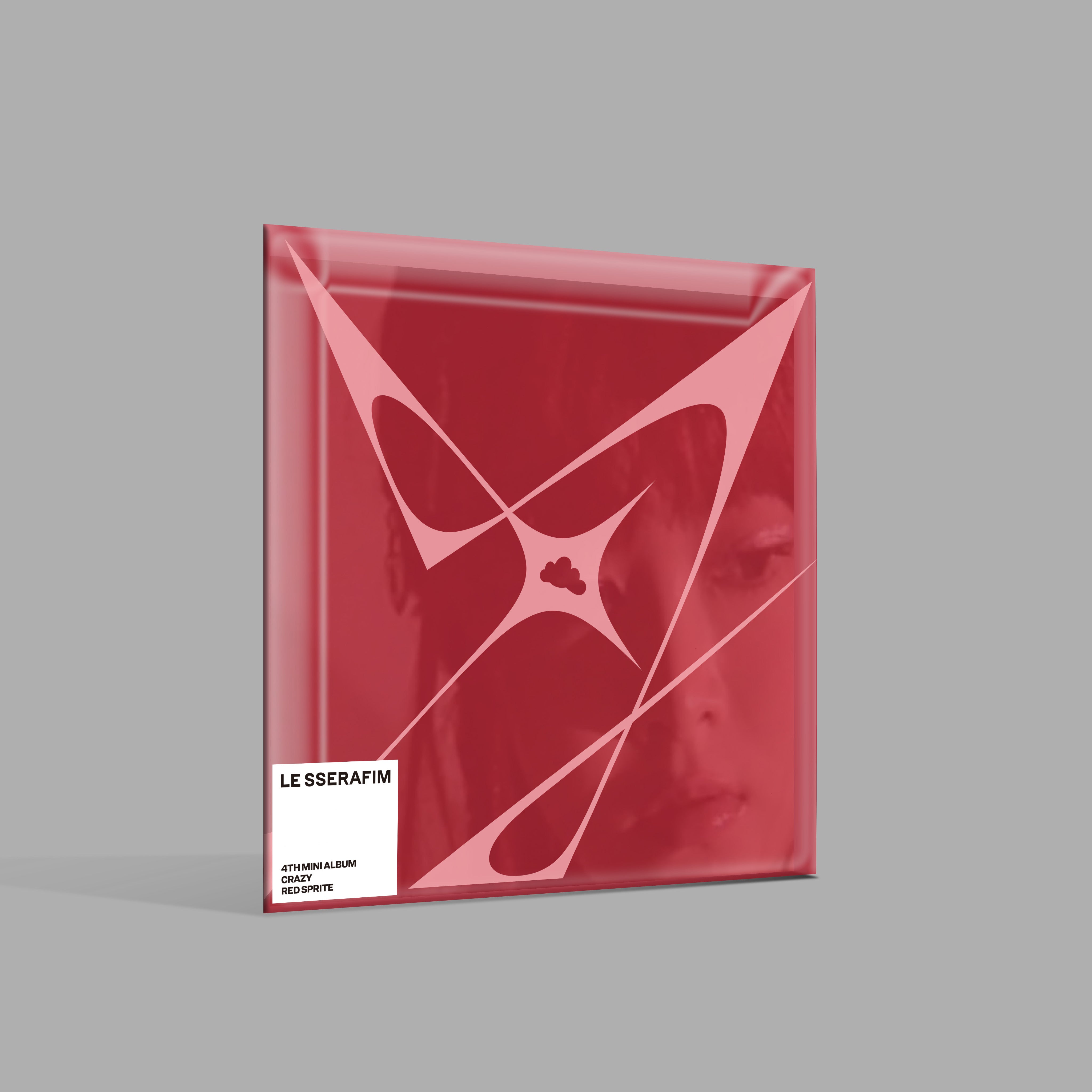 LE SSERAFIM 4th Mini Album 'CRAZY' (Compact Ver.) - K-Pop CD with Photobook & Poster - Perfect for K-Pop Fans Collection & Gift Giving
